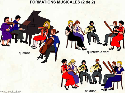 Formations musicales (2 de 2) (Dictionnaire Visuel)